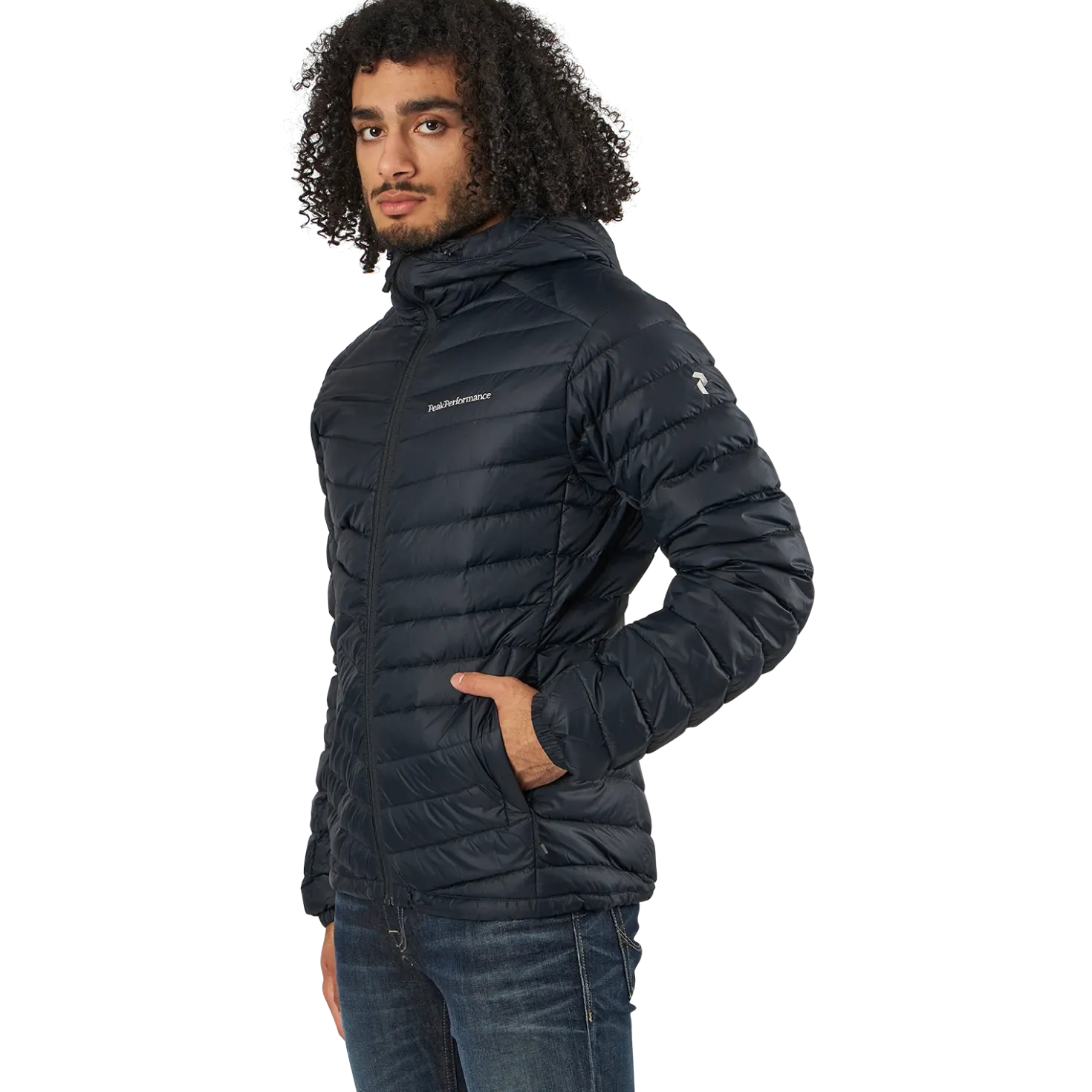 M Frost Down Hood Jacket Black