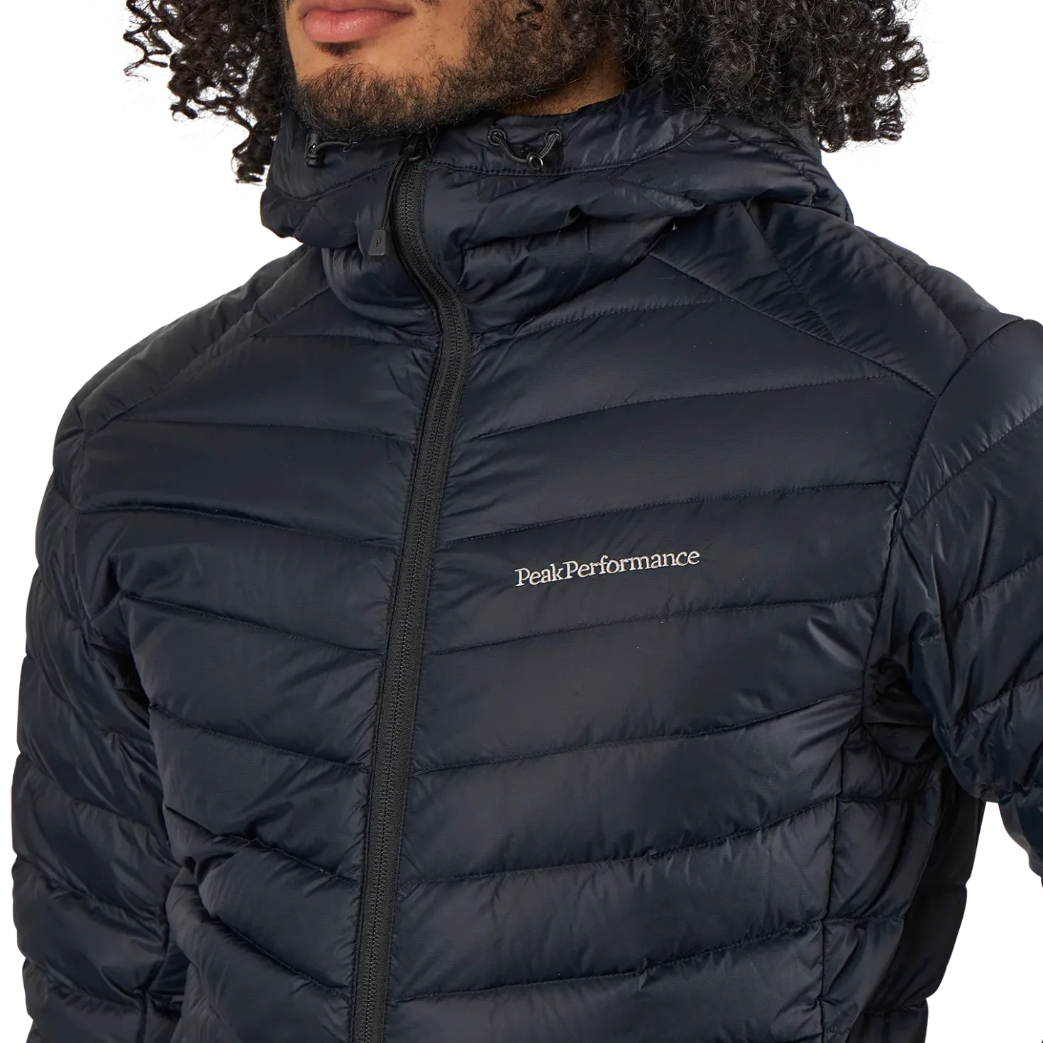 M Frost Down Hood Jacket Black