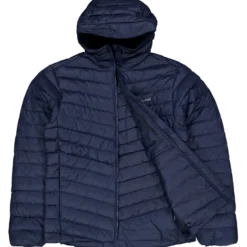M Frost Down Hood Jacket Blue Shadow