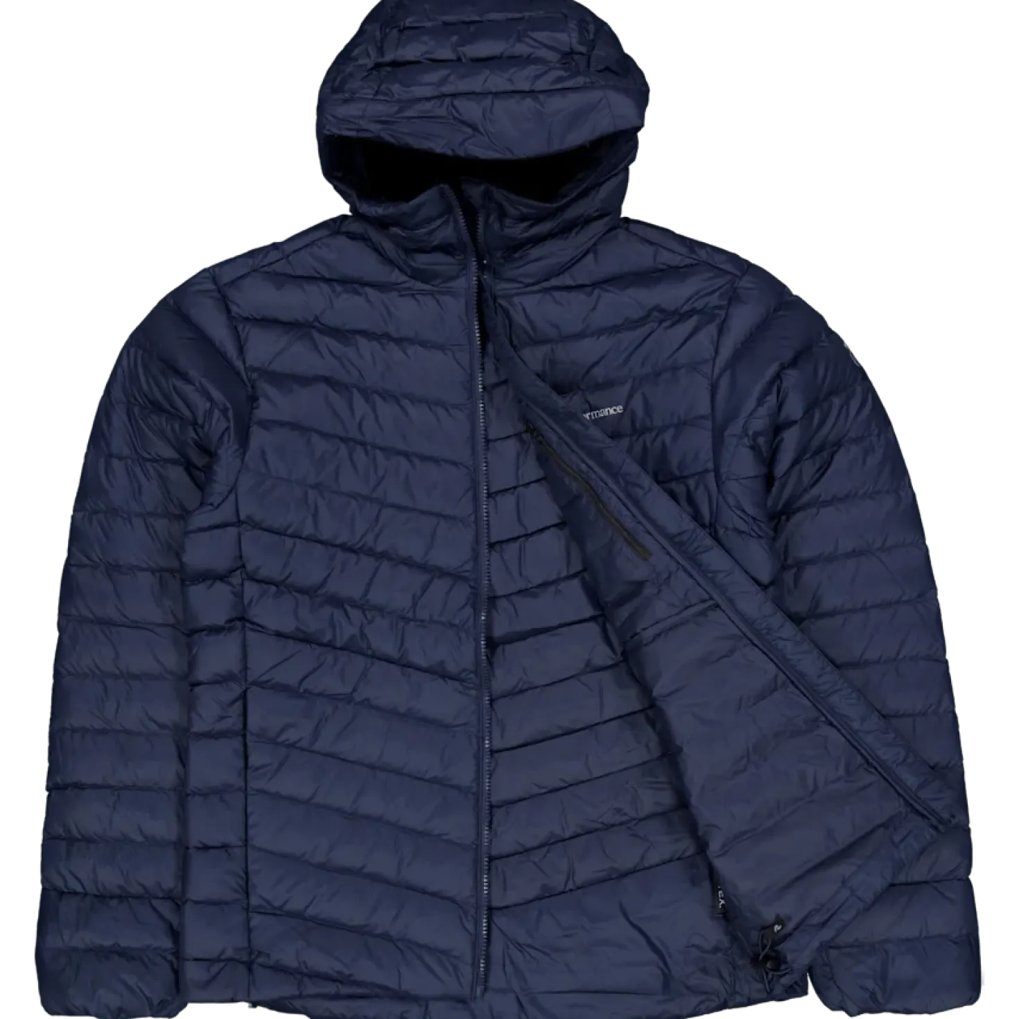 M Frost Down Hood Jacket Blue Shadow