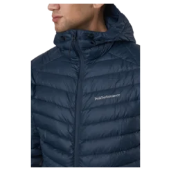 M Frost Down Hood Jacket Blue Shadow