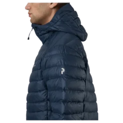 M Frost Down Hood Jacket Blue Shadow