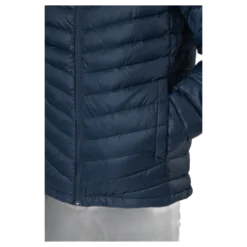 M Frost Down Hood Jacket Blue Shadow