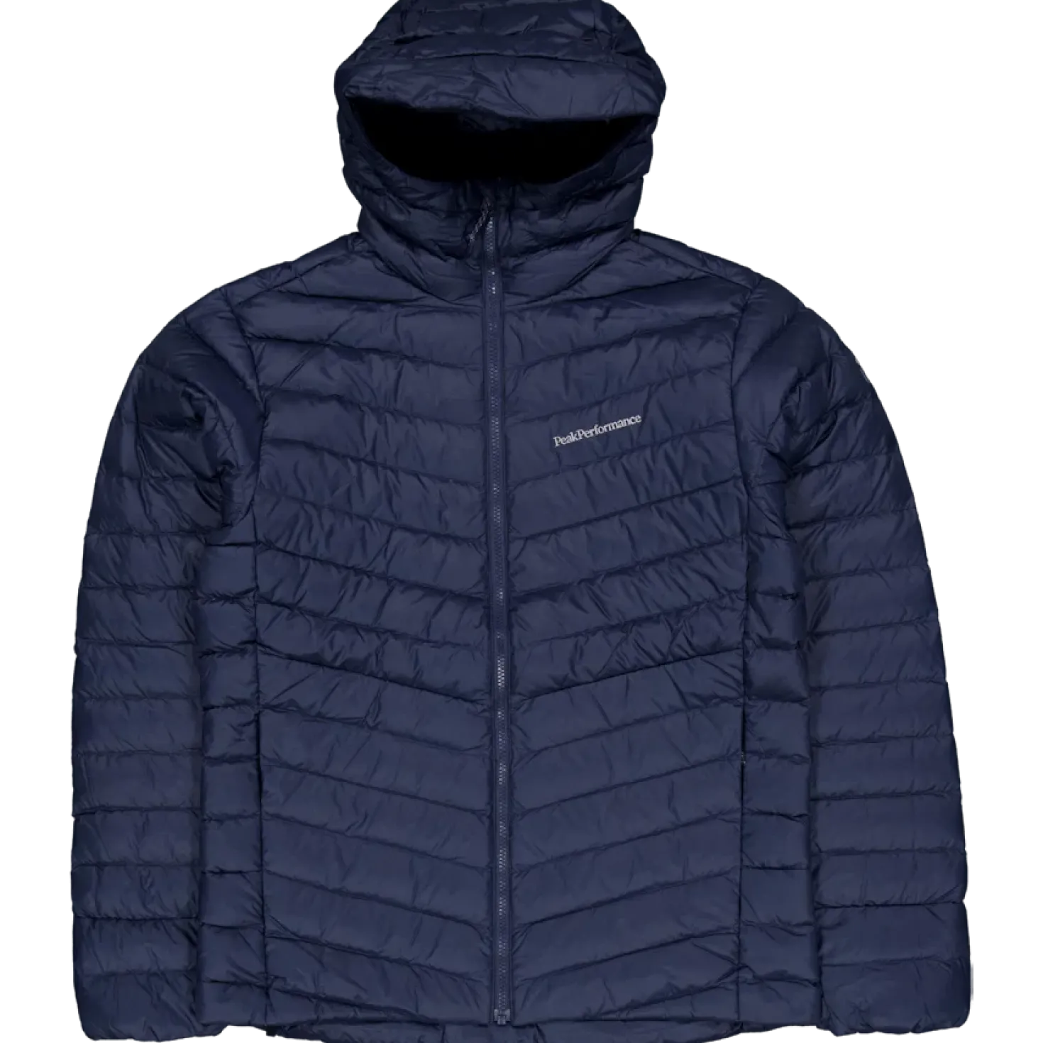 M Frost Down Hood Jacket Blue Shadow