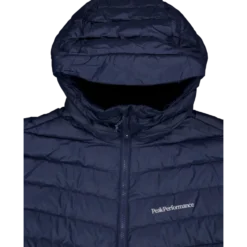 M Frost Down Hood Jacket Blue Shadow