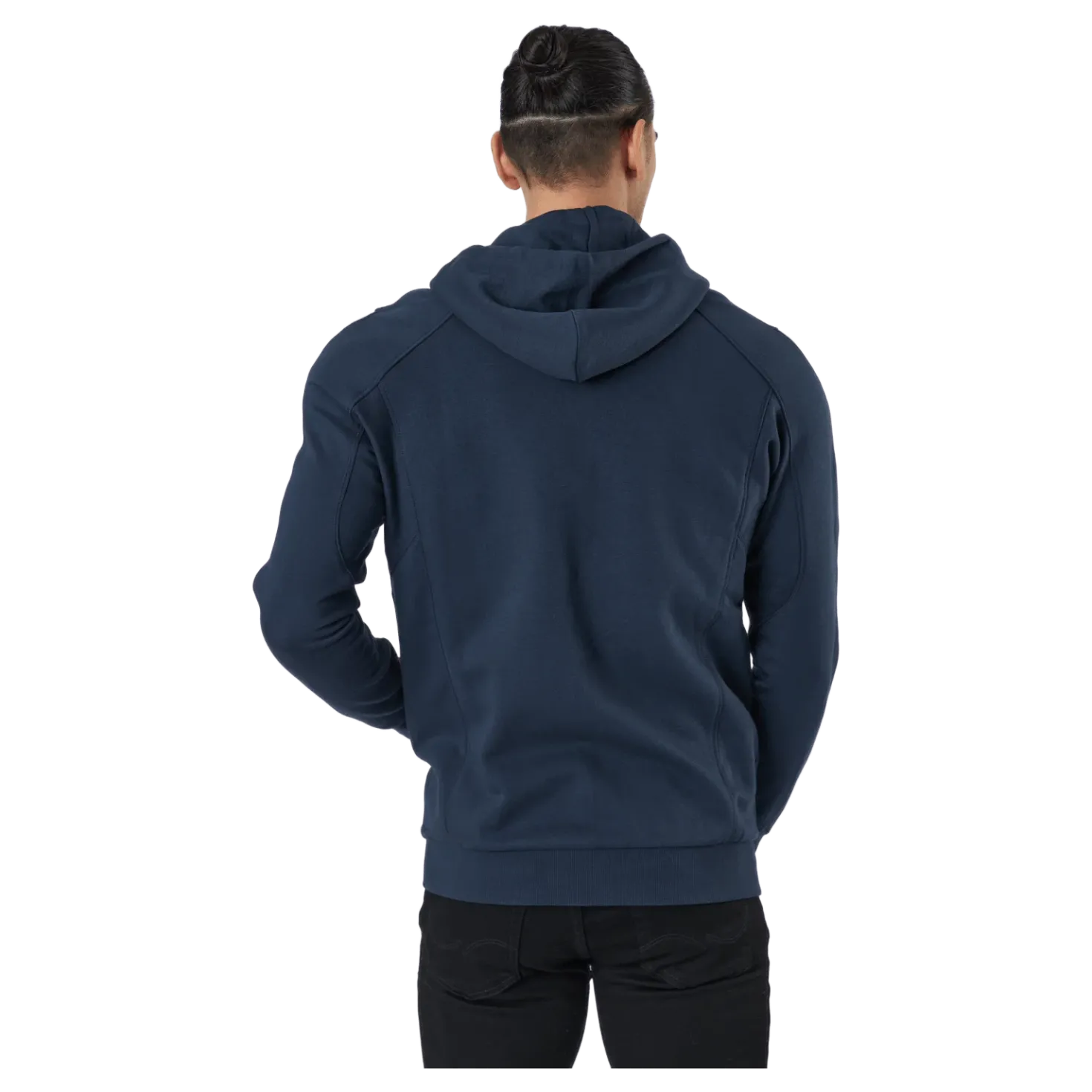 M Ground Zip Hood Blue Shadow