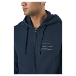 M Ground Zip Hood Blue Shadow