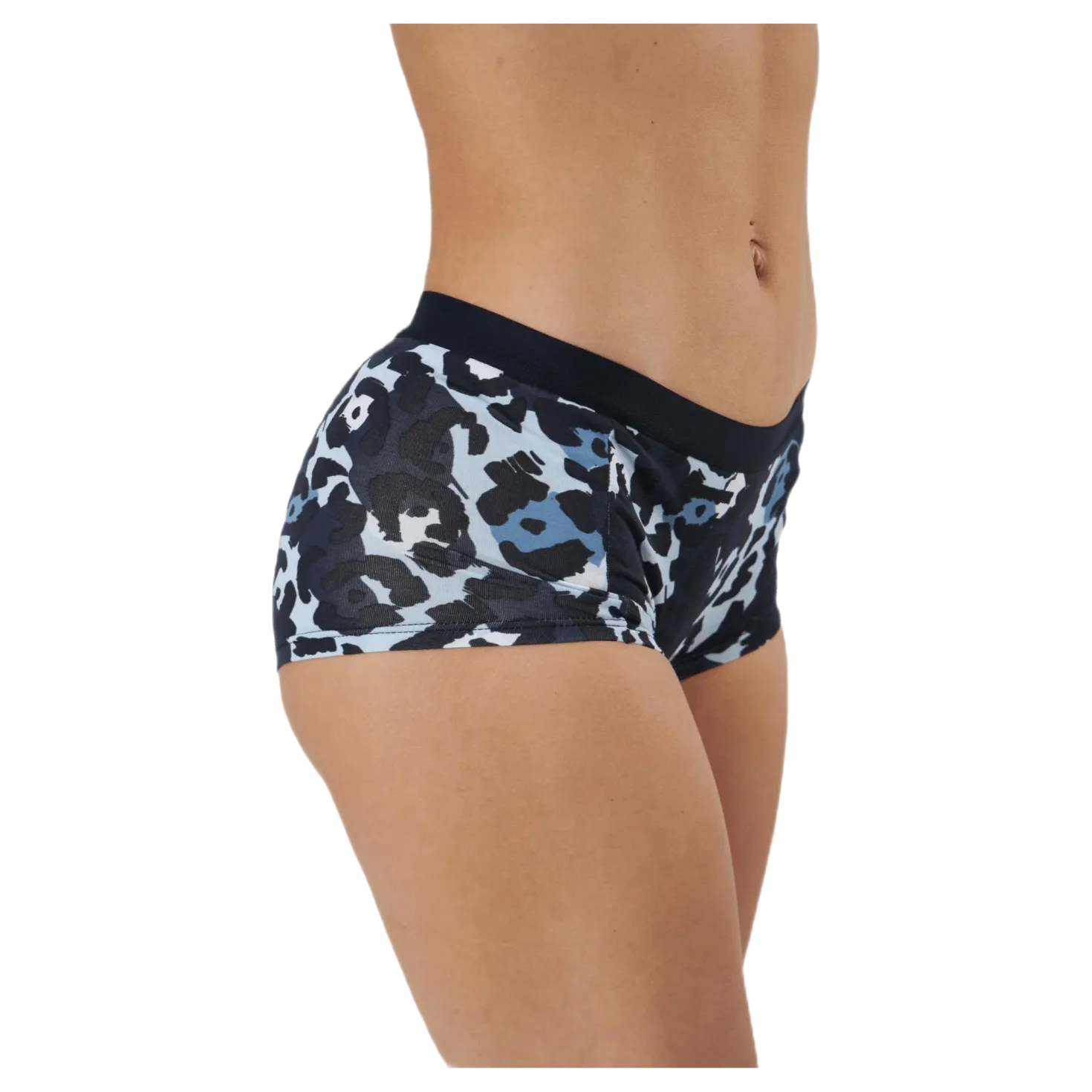 Mia Camodots Minishorts 2-Pack Blue/Black