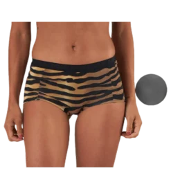 Mia Tiger Minishorts 2-Pack Black
