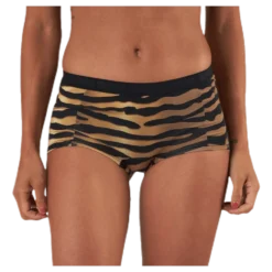 Mia Tiger Minishorts 2-Pack Black