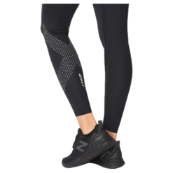 Mid-Rise Compression Tights Black/Grey