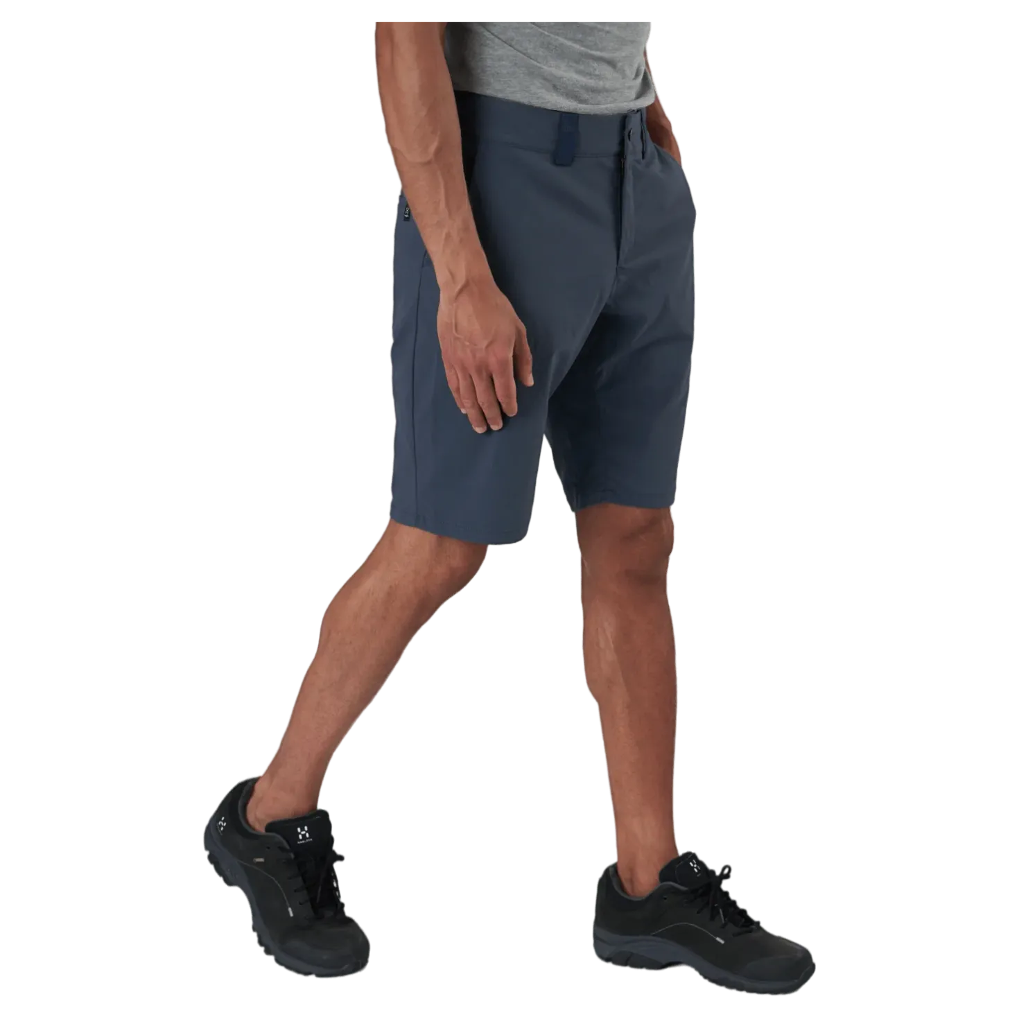 Mid Solid Shorts Blue