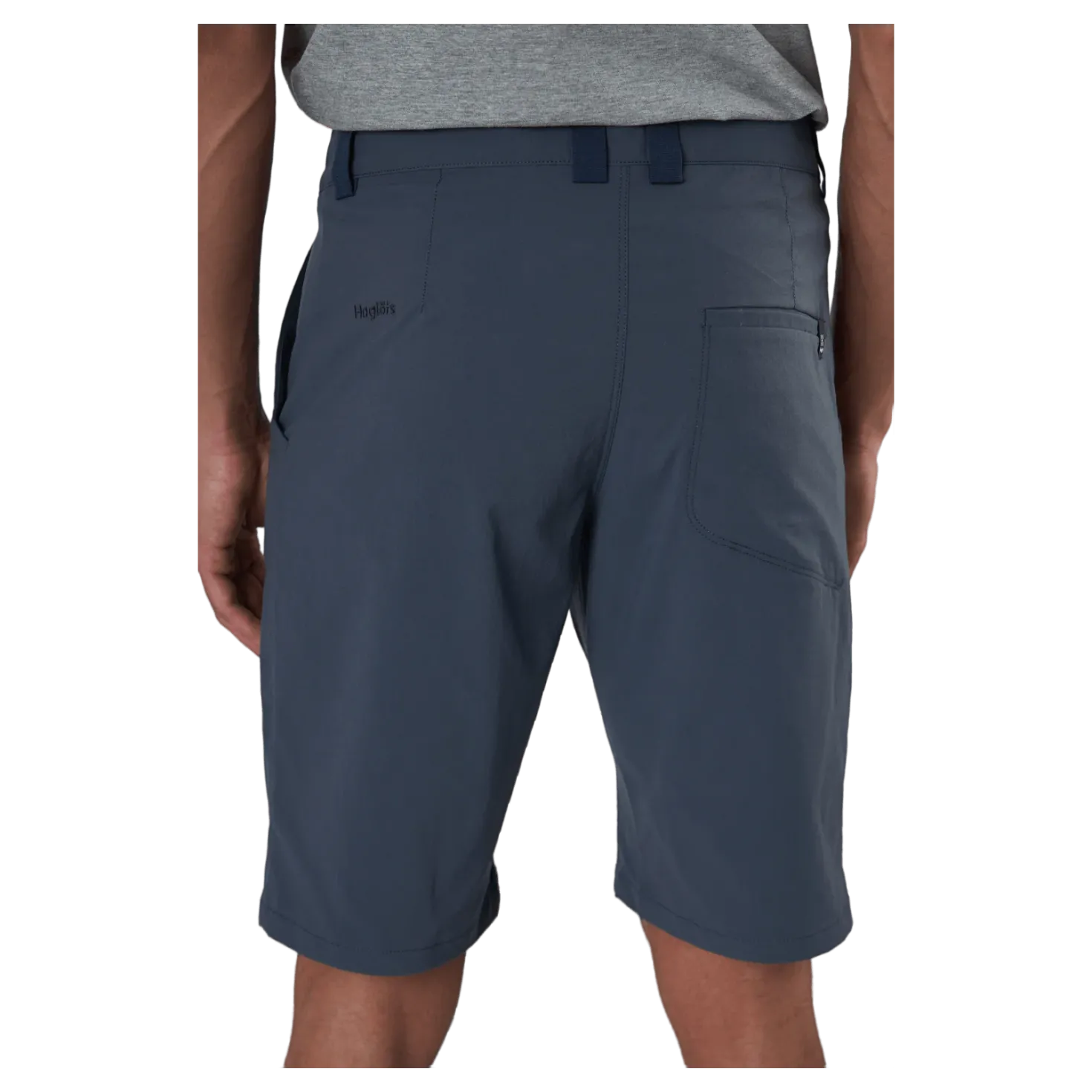 Mid Solid Shorts Blue