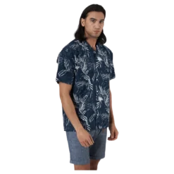 Mike Shirt Ss Plain Blue