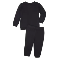 Minicats Ess Crew Jogger Fl Cotton Black