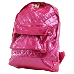 Mini Patent Quilt Pink
