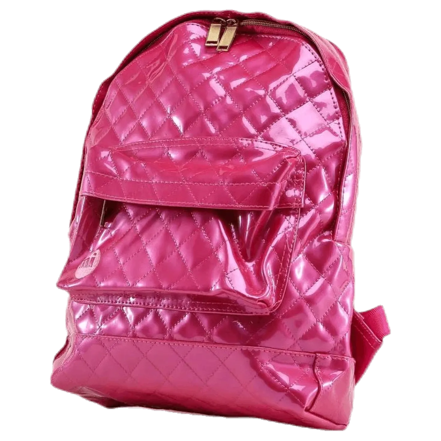 Mini Patent Quilt Pink