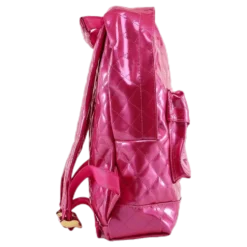 Mini Patent Quilt Pink