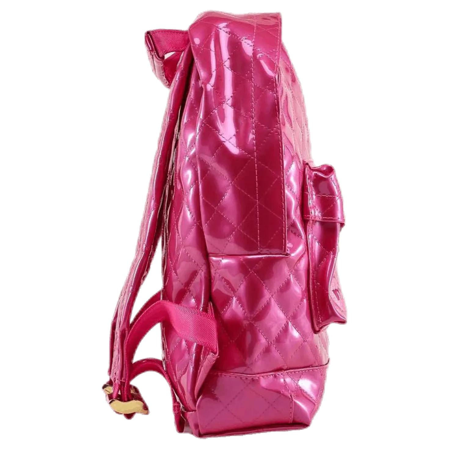 Mini Patent Quilt Pink