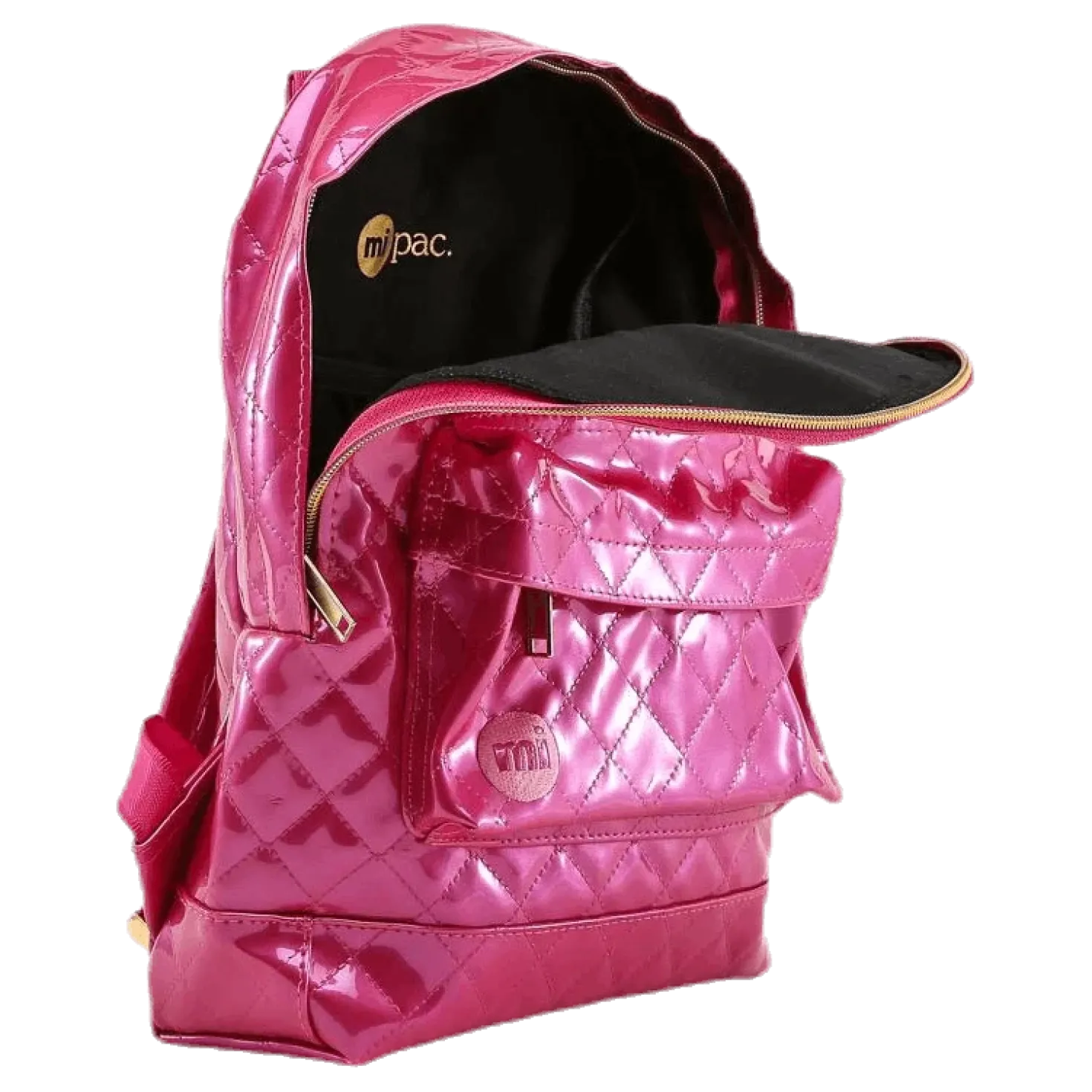 Mini Patent Quilt Pink