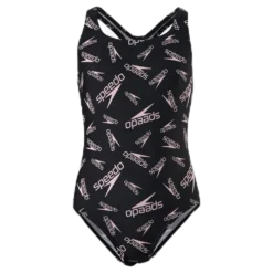 Minnie Mouse Allover Medalist Black