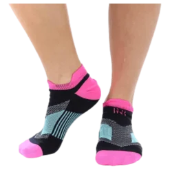 Mirenda Thin Running Sock Low-cut Pink/Black