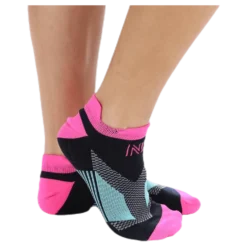 Mirenda Thin Running Sock Low-cut Pink/Black