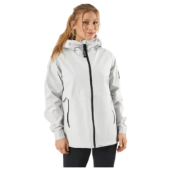 Misty Shell W Jackets Light Grey