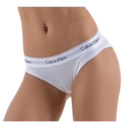 Modern Cotton Bikini White