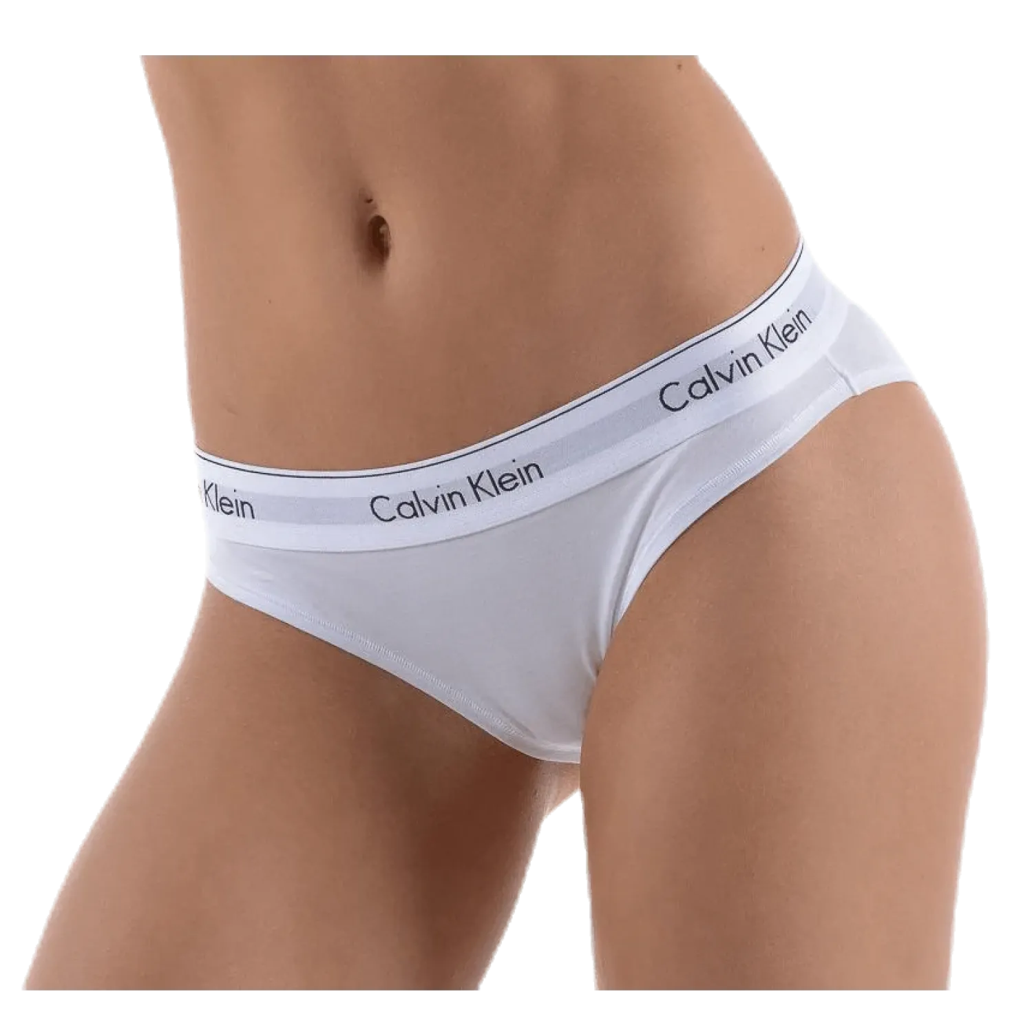Modern Cotton Bikini White
