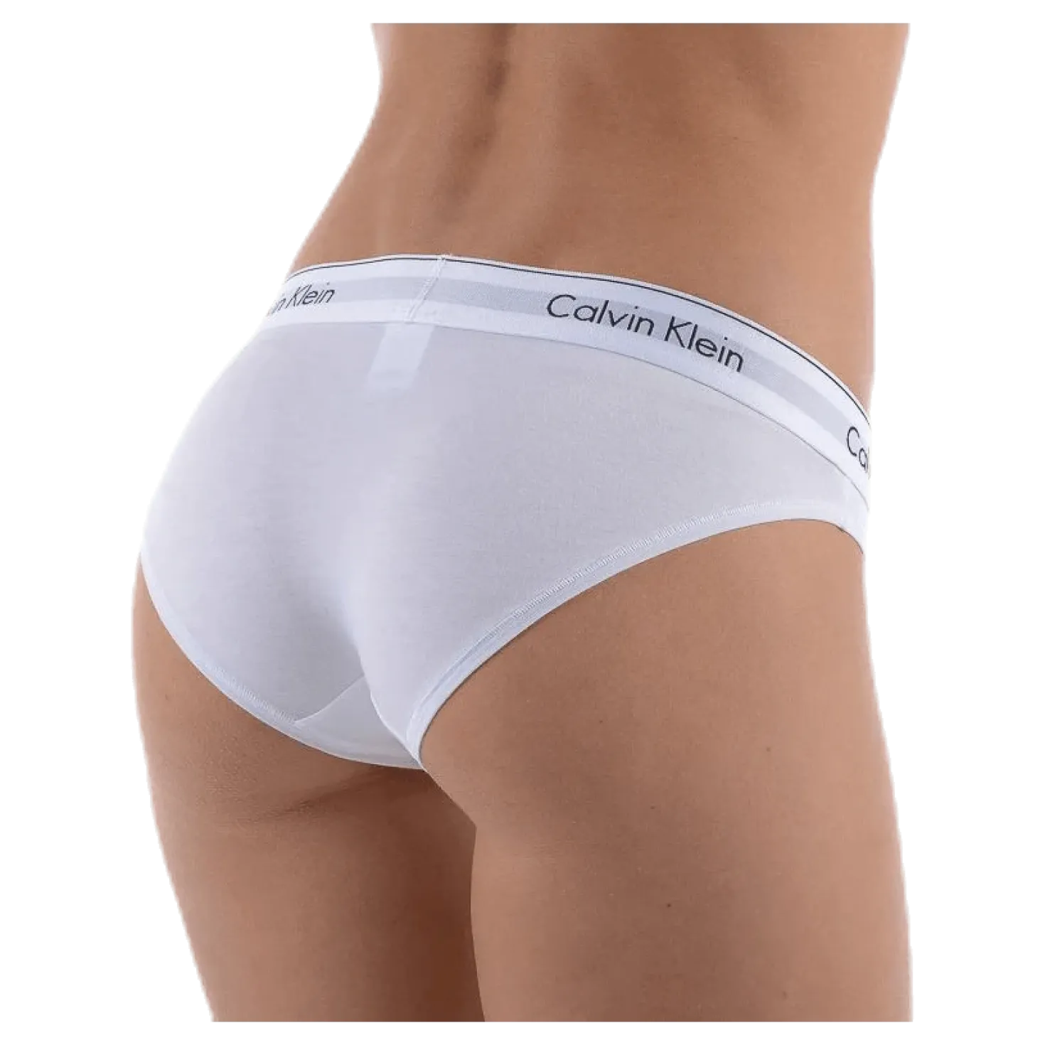 Modern Cotton Bikini White