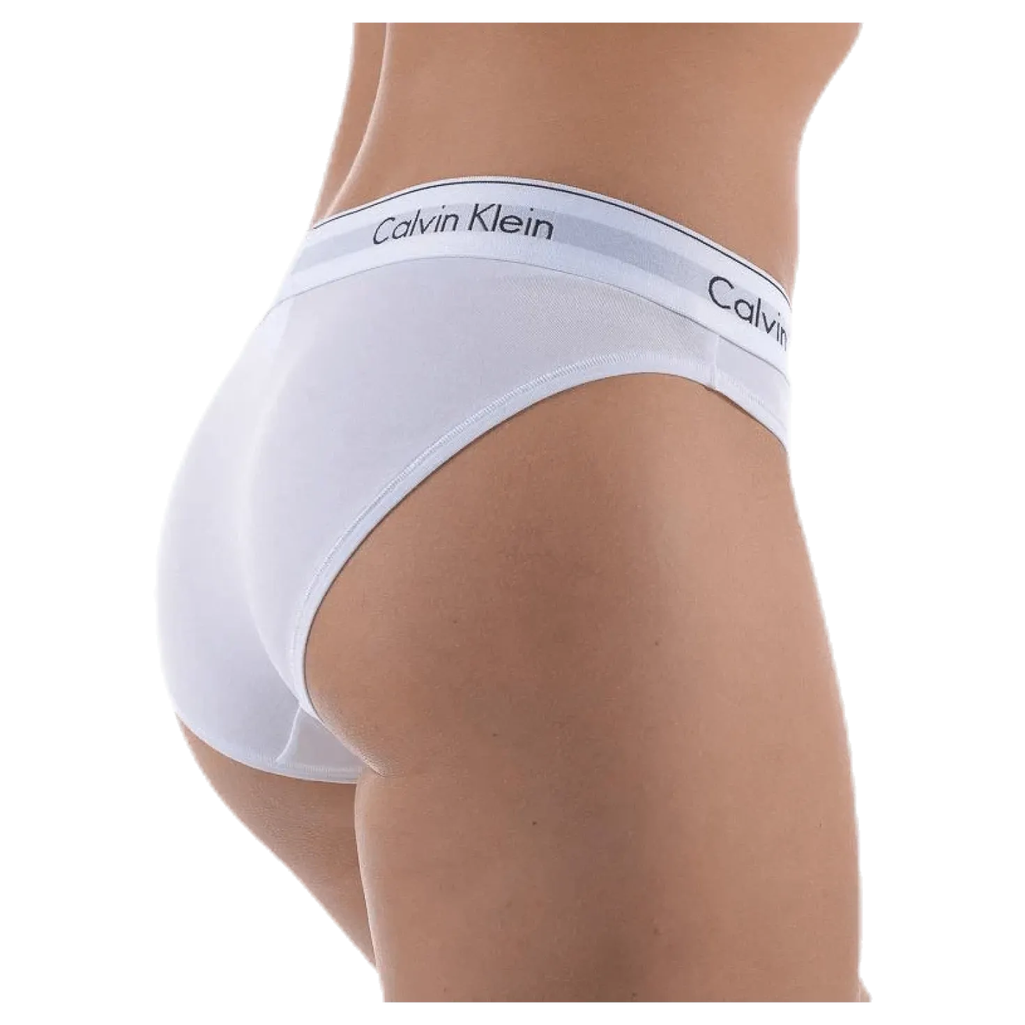 Modern Cotton Bikini White