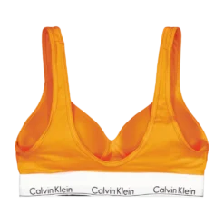 Modern Cotton Lift Bralette Orange