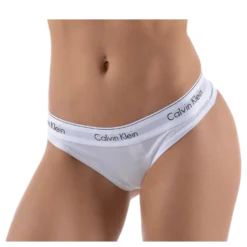 Modern Cotton Thong White