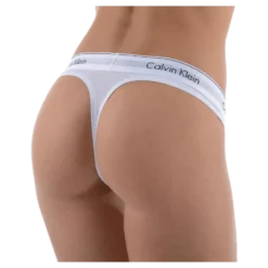 Modern Cotton Thong White