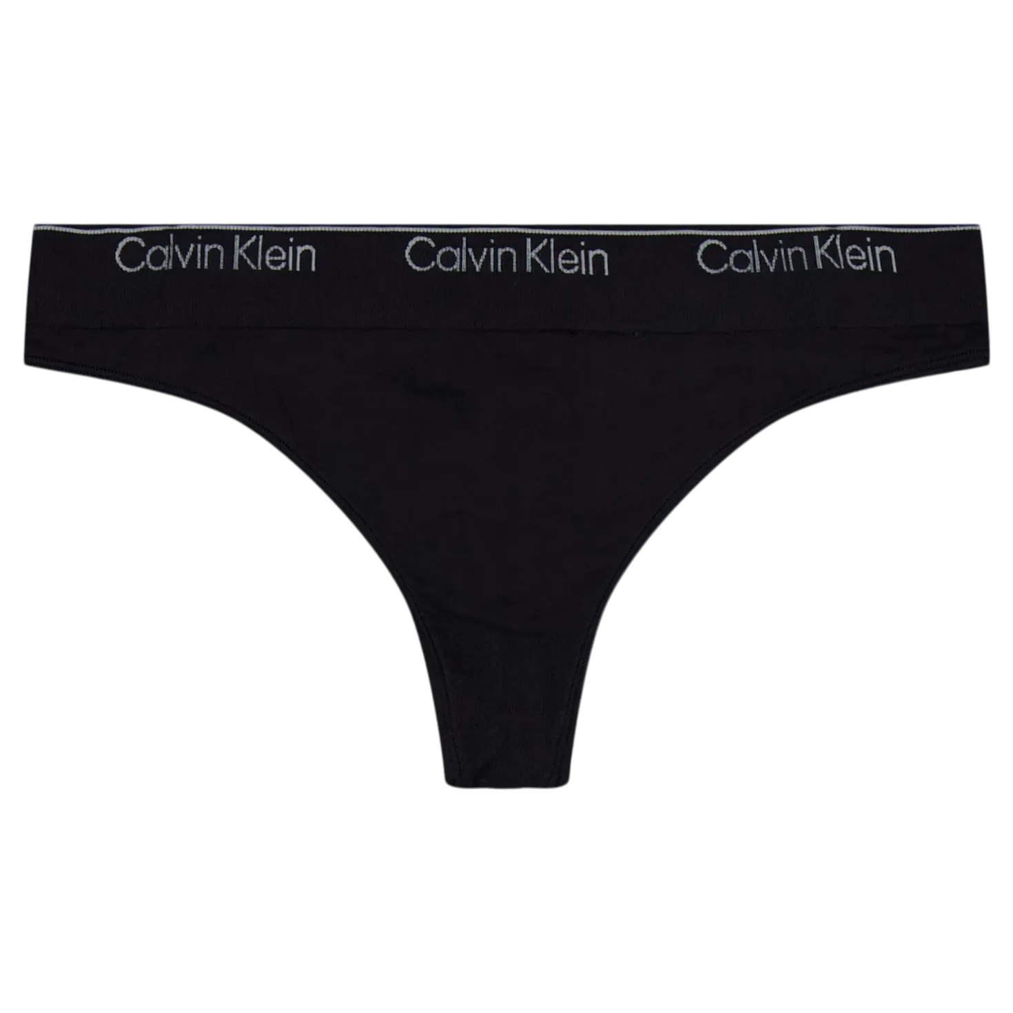 Modern Seamless Thong Black
