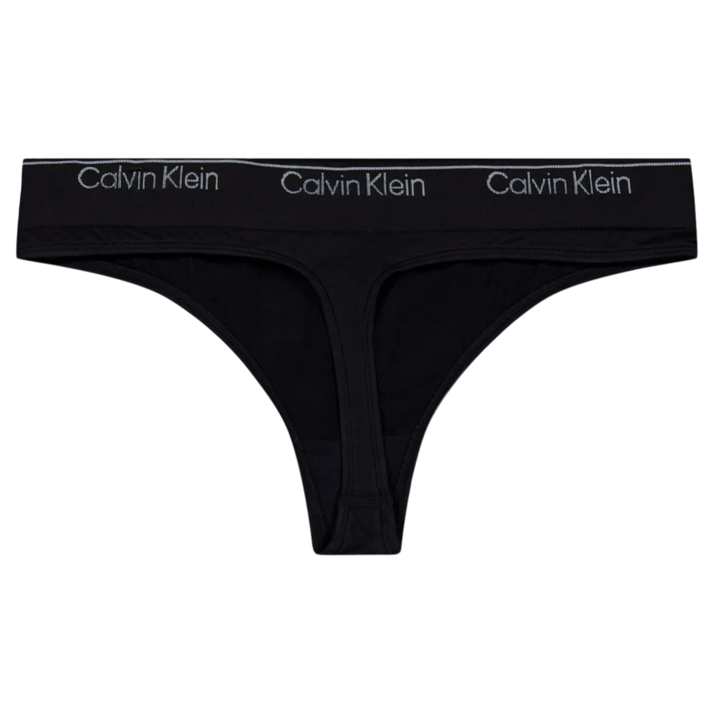Modern Seamless Thong Black