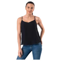 Moon Sl Top Wvn Black