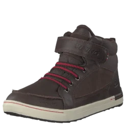 Moss Mid Dark Brown/red