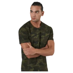 M Printed Tee Action Green