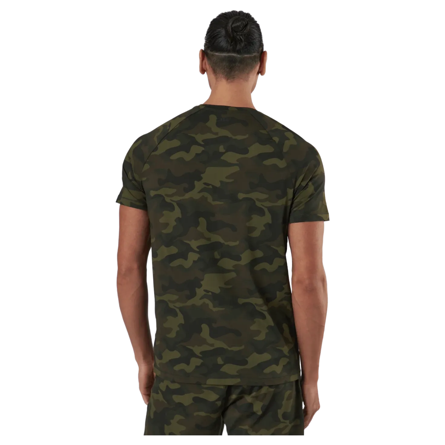 M Printed Tee Action Green