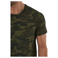 M Printed Tee Action Green