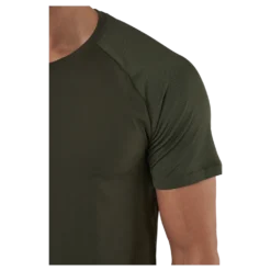 M Structured Tee Forest Green
