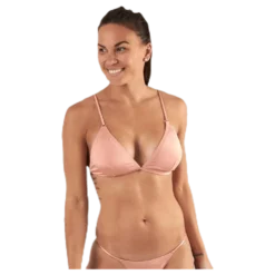 Nadine Bikini Triangle Bra Brown