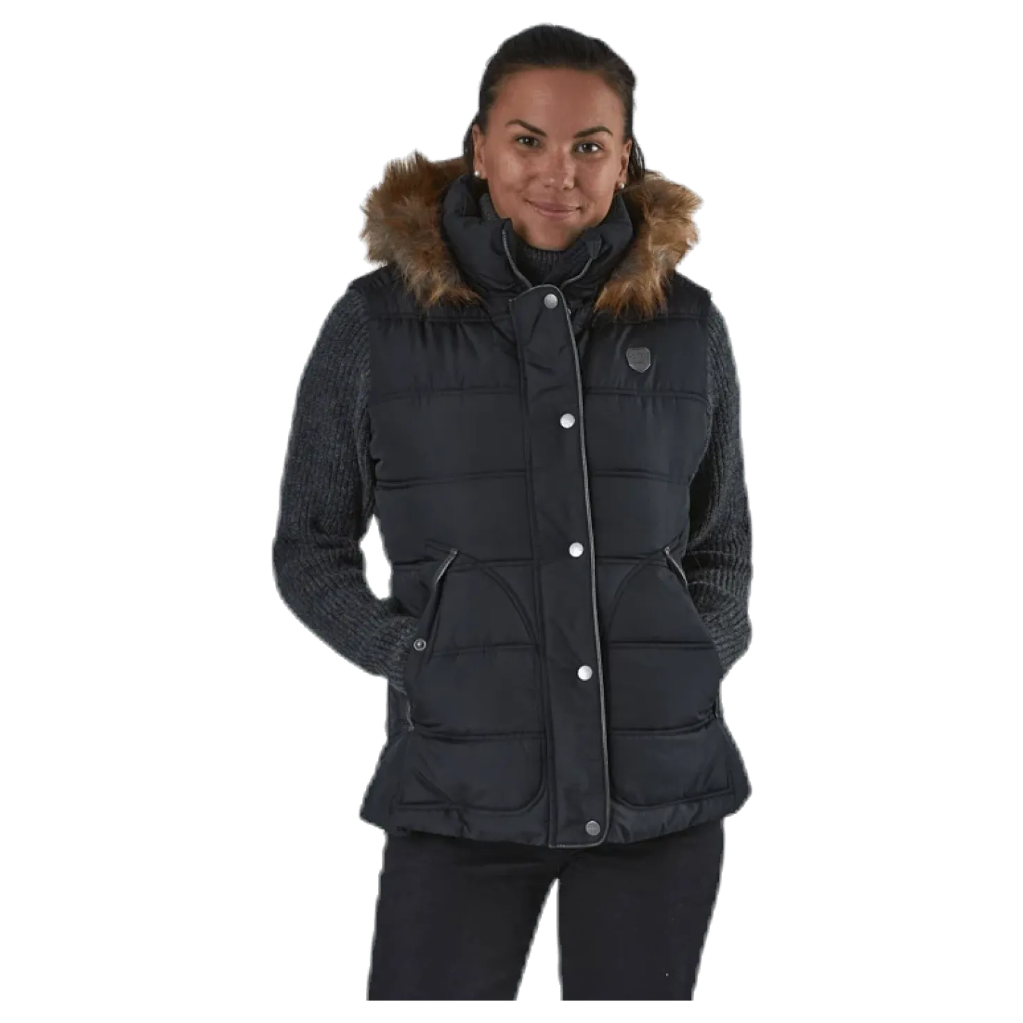 Nadja Waistcoat Black