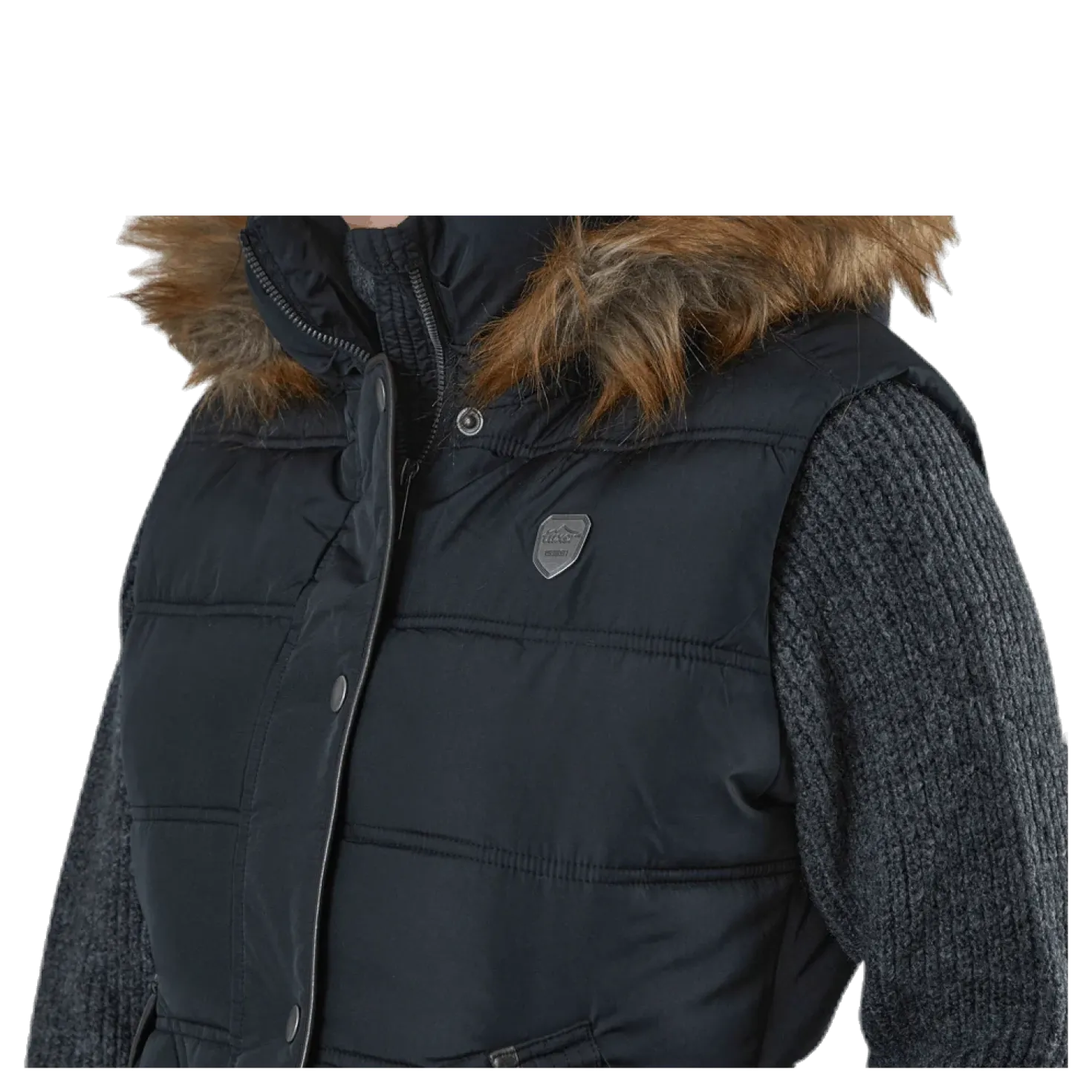 Nadja Waistcoat Black