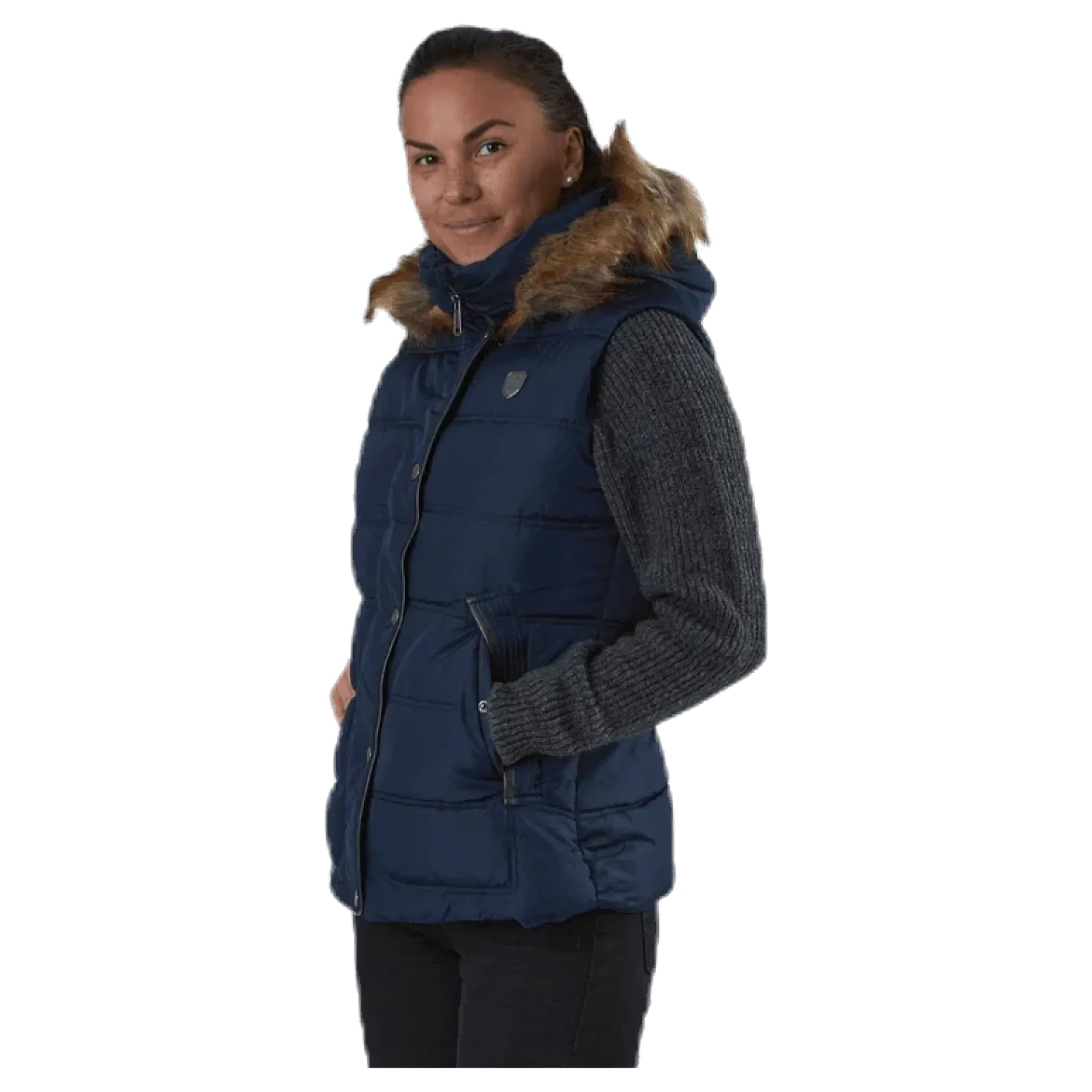 Nadja Waistcoat Blue