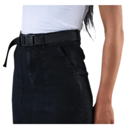Nala Mw Pencil Buckle Skirt Black