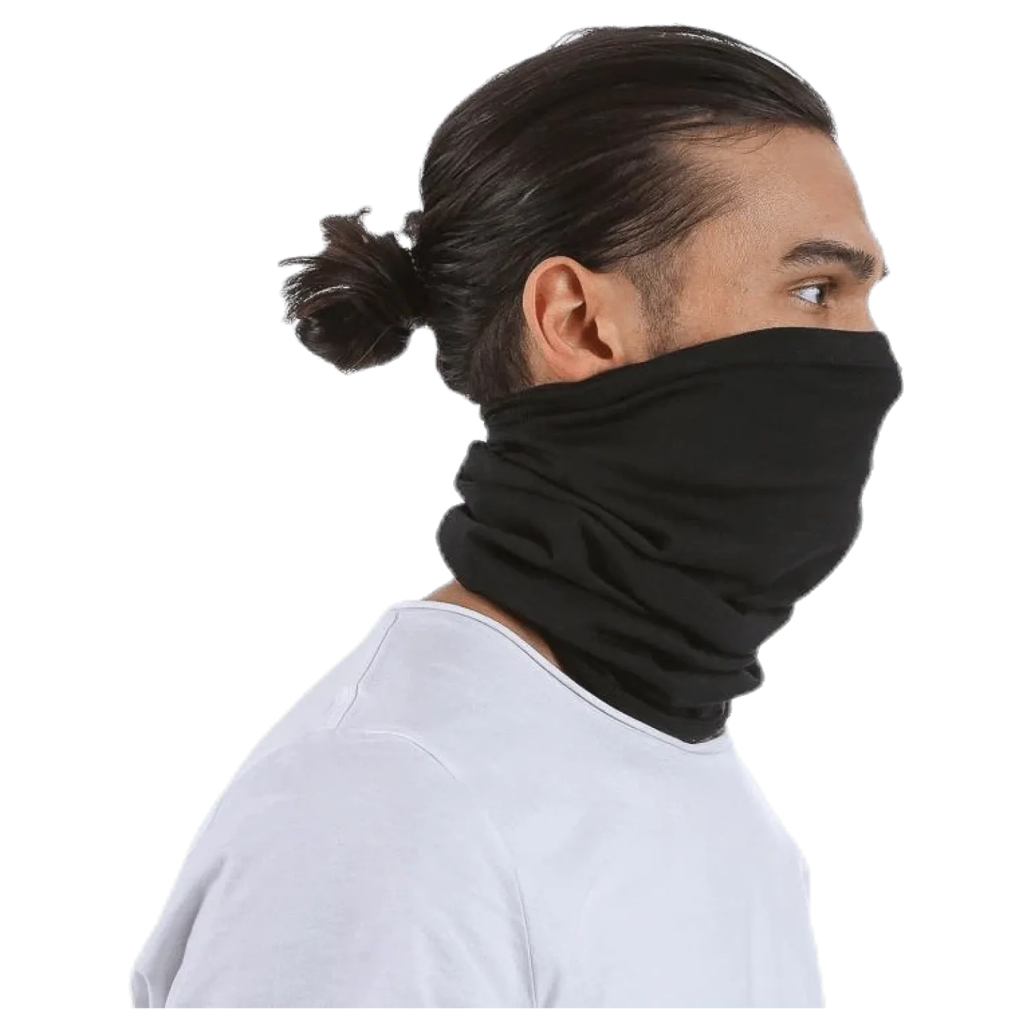 Neckwarmer Wool Black
