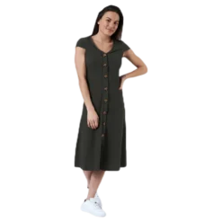 Nella S/S Dress Jrs Green